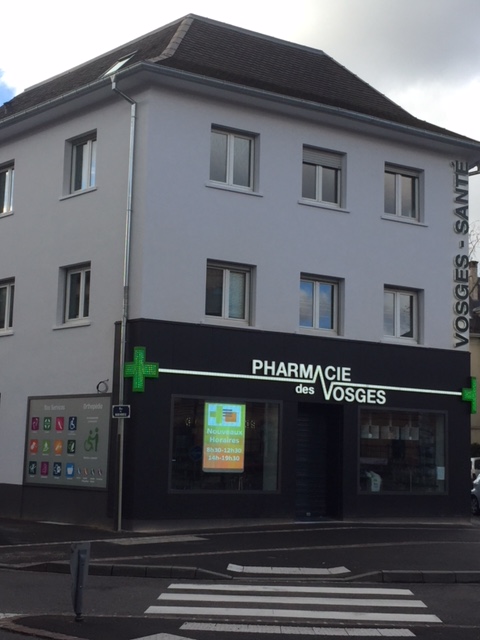 Bienvenue à la pharmacie des Vosges